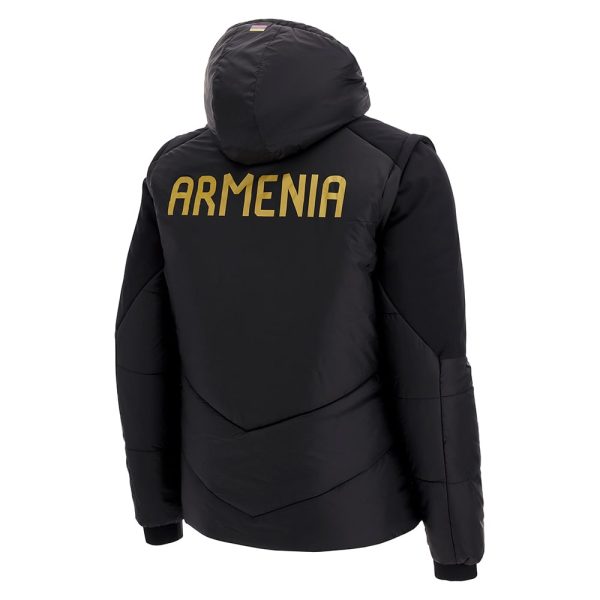 Bomber jacket with detachable sleeves - Image 2
