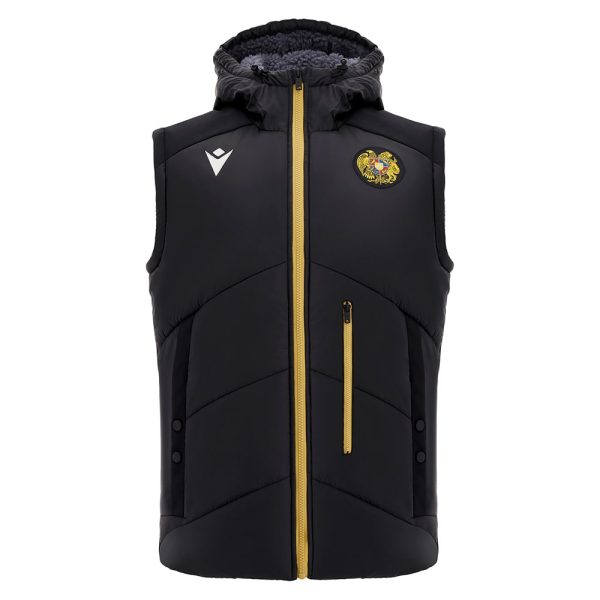 Bomber jacket with detachable sleeves - Image 6